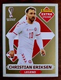 Figurinha Extra Sticker - Christian Eriksen (Dinamarca) Ouro (Panini ...