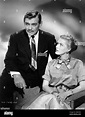 CLARK GABLE and ELEANOR PARKER publicity portrait for THE KING AND FOUR ...