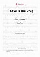 Roxy Music - Love Is The Drug chords, guitar tabs in Note-Store ...