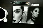 Kendall jenner | Dibujo realista