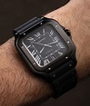 Hands-On: Cartier Santos Black aDLC WSSA0039 Watch | aBlogtoWatch