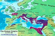 The Roman Empire - World History Maps