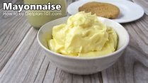 Foolproof Recipe for Homemade Mayonnaise (video) | Dietplan-101.com ...