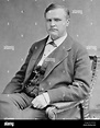 Stephen Benton Elkins, Brady-Handy bw photo portrait, ca1865-1880 Stock ...