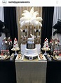 Gatsby Theme Birthday Party Dessert Table and Decor Harlem Nights Theme ...