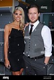 A. J. Buckley and Abigail Ochse attending the premiere of "Skateland ...