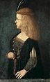 IL DUCHETTO ritratto di Francesco I Sforza 1496 - olio su tavola ...