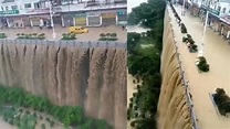 三峽大壩上游全毀了！第3號洪水來勢猛 山地崩塌釀2死｜東森新聞