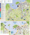 Stadtplan von San Sebastian | Detaillierte gedruckte Karten von San ...