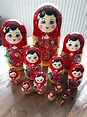 Grande poupée russe matriochka 15 pièces – Luckyfind