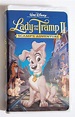 DISNEY Lady and the Tramp II Scamp's Adventure VHS 2001 EXCELLENT ...