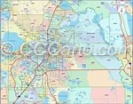 Orlando, FL Zip Code Map - Orange County, FL Zip Codes