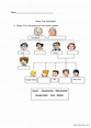 Family Tree Worksheet: English ESL worksheets pdf & doc