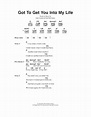 Got To Get You Into My Life by The Beatles - Guitar Chords/Lyrics - Guitar Instructor