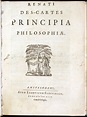 Mathematical Treasure: Descartes' Principia Philosophiae | Mathematical ...