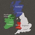 British Isles Map - Playground Markings Direct