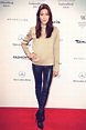 Angela Gessmann attends Mercedes-Benz Fashion Week #2 - Leather Celebrities