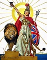 britannia personified - Google Search | Lion illustration, Rex wood ...