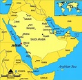 Map Of Jeddah Saudi Arabia - Cities And Towns Map