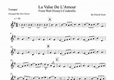 La Valse De L'amour Sheet Music | Patrick Doyle | Trumpet Solo