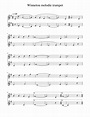 Winnetou melodie - trumpet duo Sheet music for Trumpet in b-flat (Brass ...