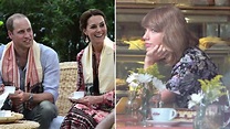 Taylor Swift 's Royal tea time with the cambridges, Prince William and ...