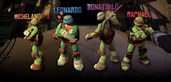 Nombres | Ninja turtles names, Teenage mutant ninja turtles toy, Ninja ...