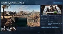 For the first time, Warzone is on Steam | PC Gamer