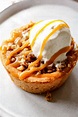 MINI CARAMEL APPLE PIES | Mini caramel apples, Homemade pie recipes ...