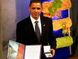 Obama recibe el Premio Nobel de la Paz