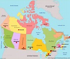 Map Canada Provinces And Capitals – Get Map Update