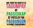 10++ Positive Motivational Quotes Tagalog - Richi Quote