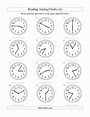 15 Best Images of Telling Time Worksheets By 5 Minutes - Telling Time ...