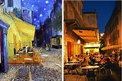 Van Gogh's "Cafe Terrace at Night", Arles, France : ExpectationVsReality