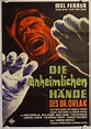Die unheimlichen Hände des Dr. Orlak originales deutsches Filmplakat