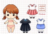 Segakucing: I will turn you into a cute chibi paper doll for $5 on ...
