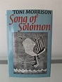 Song of Solomon by Toni Morrison: Fine Hardcover (1978) First Edition ...