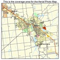 Aerial Photography Map of Goshen, IN Indiana