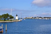 Goat Island Lighthouse in Newport Rhode Island Photograph by Krystal ...