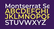 Montserrat SemiBold free Font - What Font Is