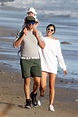 Irina Shayk and Bradley Cooper with daughter Léa de Seine at the beach ...