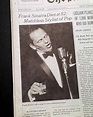 Death of Frank Sinatra... - RareNewspapers.com