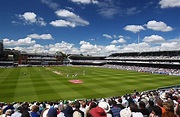 Lord's Cricket Ground, London, England. The oldest stadium in the world ...