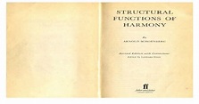 Schoenberg Arnold_Structural Functions of Harmony - [PDF Document]