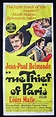 THE THIEF OF PARIS '67-Louis Malle-Belmondo poster - Moviemem Original ...