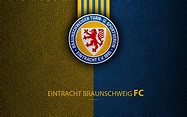 Download wallpapers Eintracht Braunschweig FC, 4K, leather texture ...