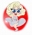 So cute | Marilyn monroe, Chibi, Marilyn