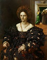 File:Portrait believed to depict Margherita Paleologo by Giulio Romano ...