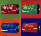 4 Lattine Coca Cola Warhol - Mostra Andy Warhol