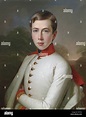 El archiduque Carlos Luis de Austria (1833-1896) a la edad de 15 años ...